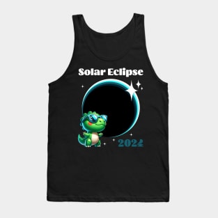 Solar Eclipse 2024 Dino Tank Top